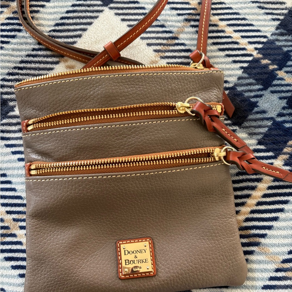Dooney & Bourke Brown Crossbody Bag